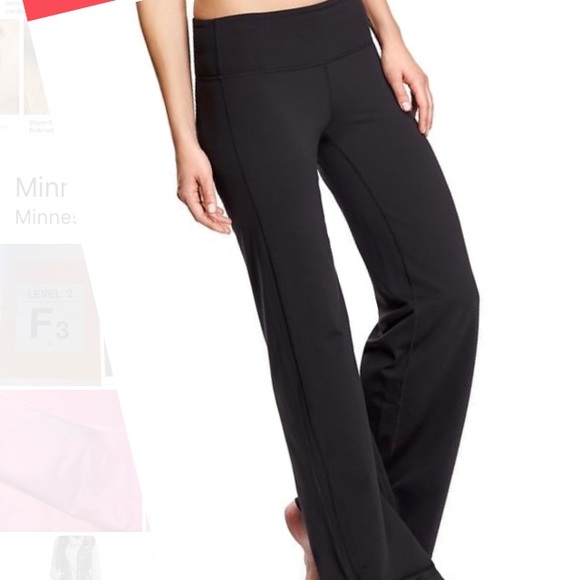 NWT Athleta Dark Navy Yoga Pants UPF 50+ - Picture 3 of 3